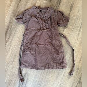 🌺5/$20 Old Navy Vintage Chocolate Brown Corduroy Girl’s Dress